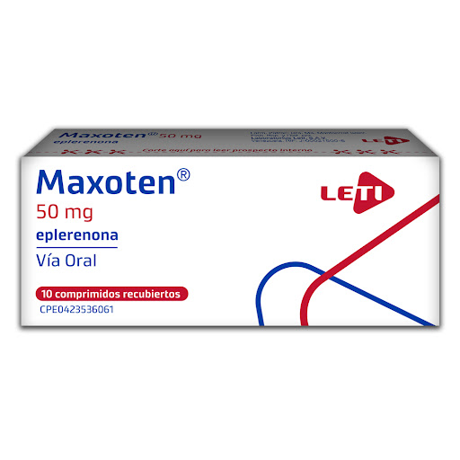 MAXOTEN 50MG X 10COMP EPLERENONA LETI