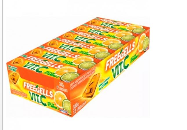 CARAMELOS FREEGELLS 12UND VITA-C