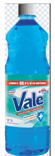 DESINFECTANTE VALE 1LT ALTERNATIVA AL CLORO