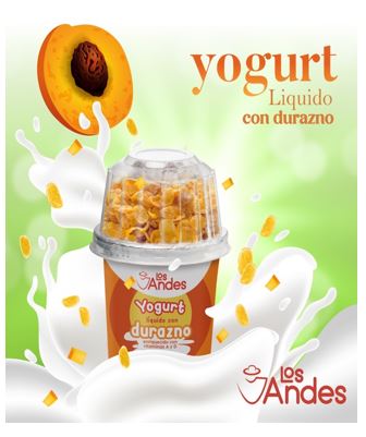 YOGURT LOS ANDES 150GR DURAZNO CEREAL