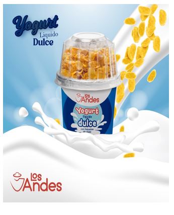 YOGURT LOS ANDES 150GR DULCE CEREAL