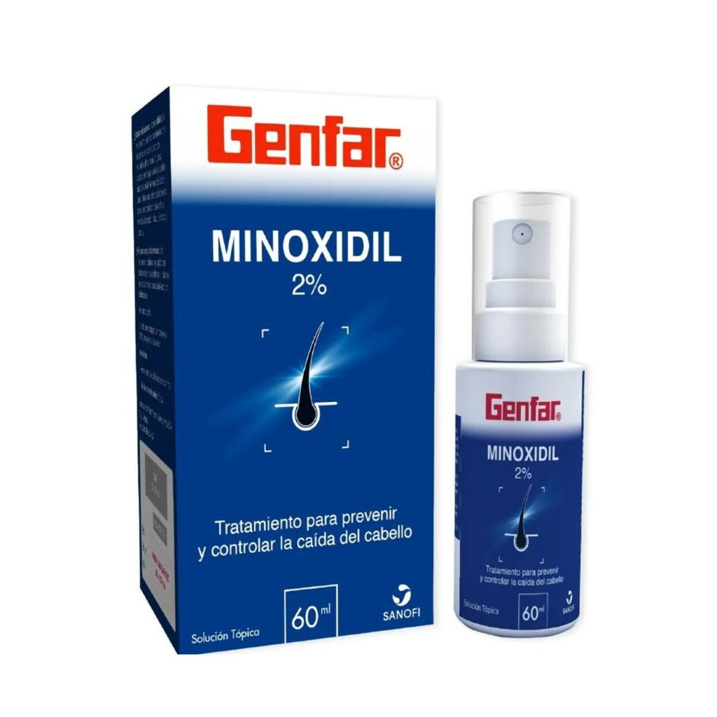 MINOXIDIL 2% X 60ML GENFAR