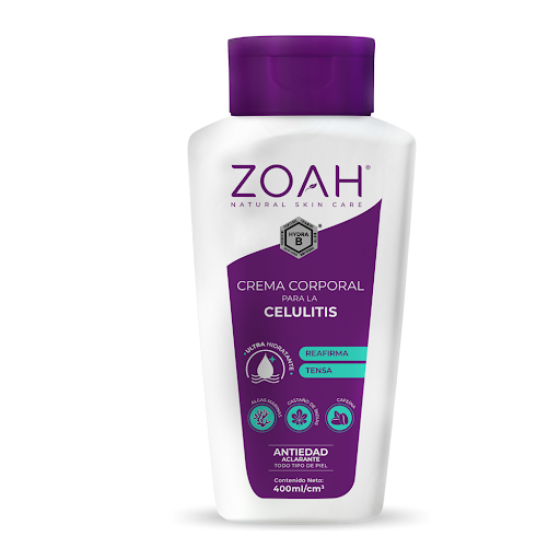 CREMA CORPORAL ZOAH 400ML ANTI CELULITIS