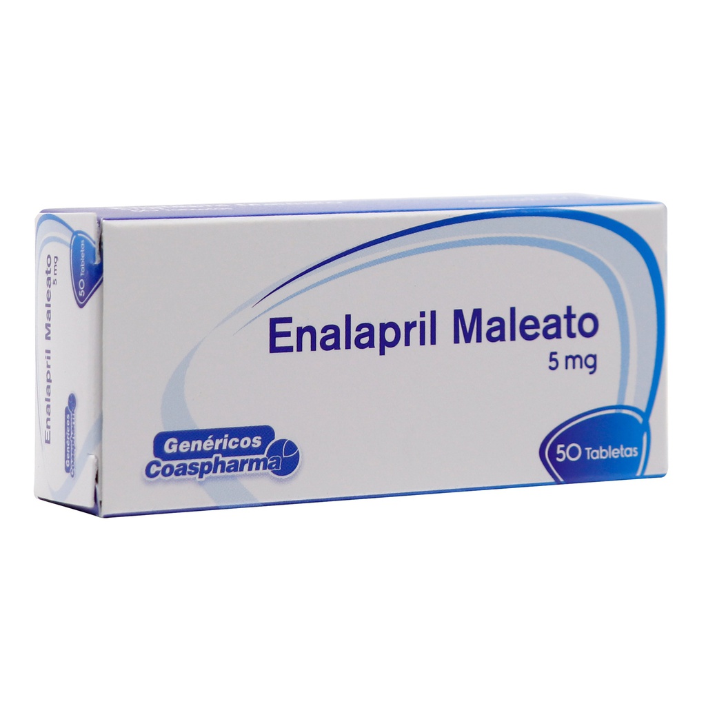 ENALAPRIL 5MG X 10TABL BLISTER COASPHARMA***