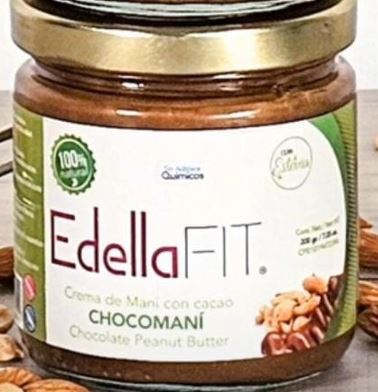 MANTEQUILLA DE MANI EDELLAFIT 200GR CHOCOMANI