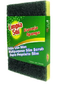 ESPONJA LIMPIA SOL 1UND DOBLE USO SLIM