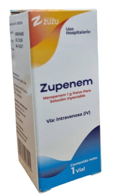 ZUPENEM MEROPENEM 1G X 1VIAL ZUZU