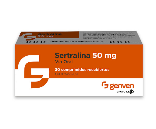 SERTRALINA 50MG X 30COMP GENVEN