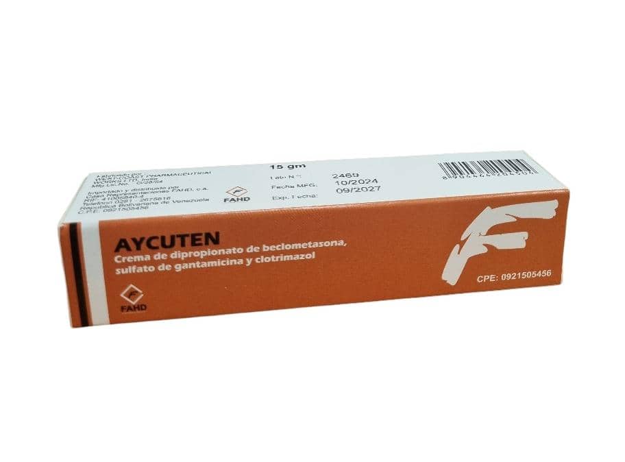 AYCUTEN X 15GR BECLOMETASONA GENT CLOTRI FAHD