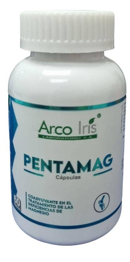 PENTAMAG 100MG X 60CAPS ARCO IRIS