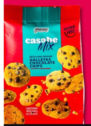 MEZCLA P/GALLETA CASABE MIX 440GR CHOCOHIPS