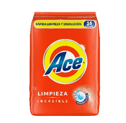 DETERGENTE ACE 2KG POLVO LIMP INCREIBLE