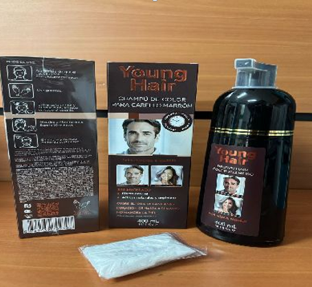 CHAMPU YOUNG HAIR 400ML MARRON