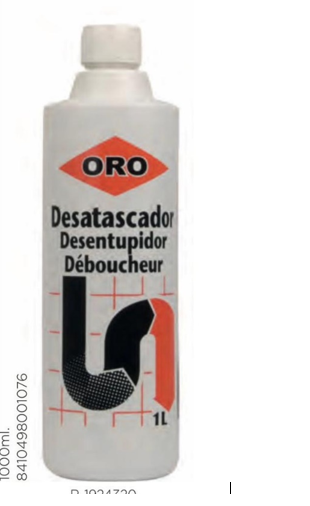 DESTAPA CANERIA ORO 1LT