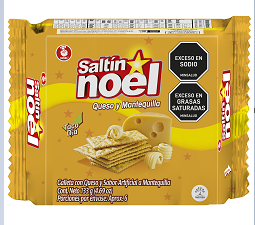GALLETA NOEL 133GR QUESO Y MANTEQUILLA
