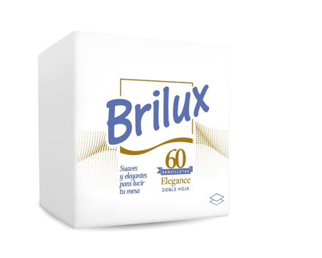 SERVILLETAS BRILUX 60UND SERV DE MESA