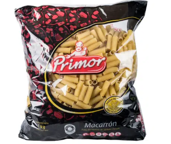 PASTA PRIMOR 1 KG MACARRON