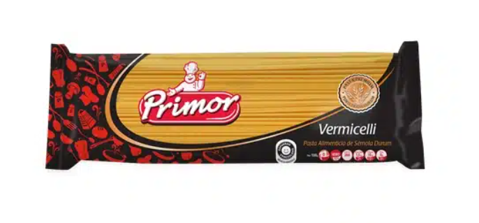 PASTA PRIMOR VERMICELLI 1 KG EXTRAESPECIAL