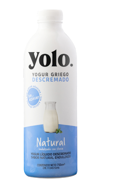 YOGURT GRIEGO YOLO 750ML NATURAL LIQ