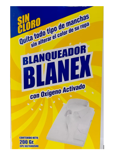 BLANQUEADOR BLANEX 200GR QUITAMANCHA