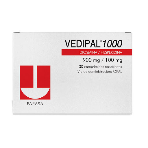VENDIPAL 900MG 100MG X 30COMP DIOSMINA HESP FAPASA
