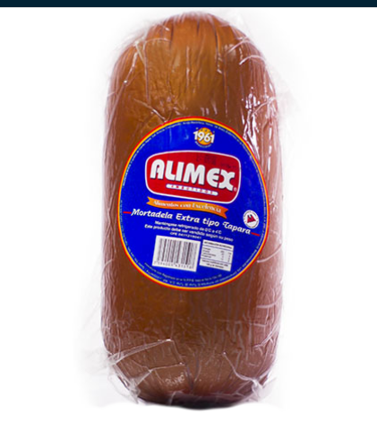 MORTADELA TAPARA ALIMEX X KG