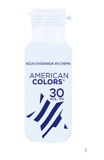AGUA OXIG AMERICAN COLORS 60ML VOL 30