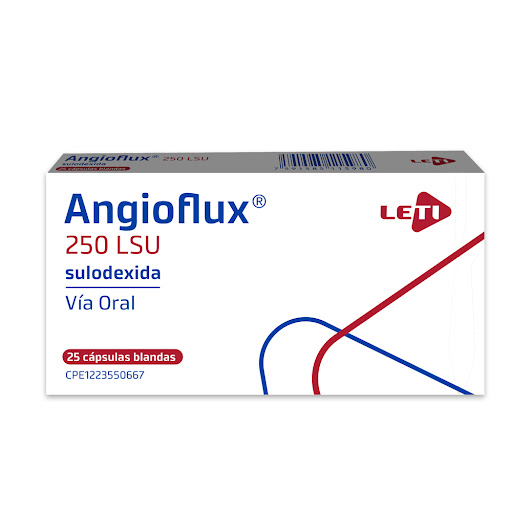 ANGIOFLUX 250 LSU X 25CAPS LETI