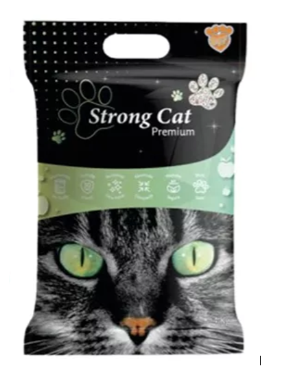 ARENA PARA GATOS STRONG CAT 4KG MANZANA