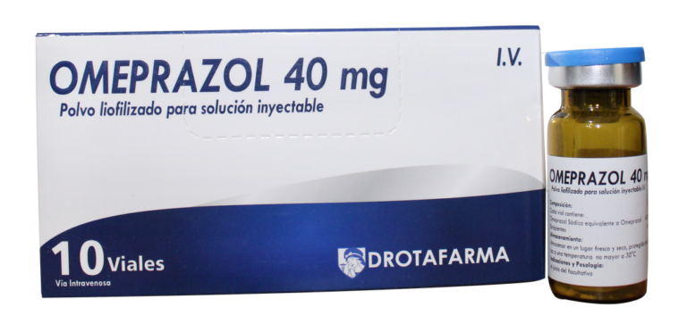 OMEPRAZOL 40MG X 1AMP IV POLV SOL INY DROTAFARMA