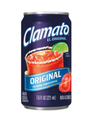 BEBIDA CLAMATO TOMATO COKTAIL 221ML ORIGINAL