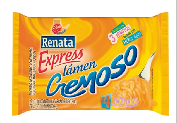 FIDEOS RENATA 85GR 4 QUESOS