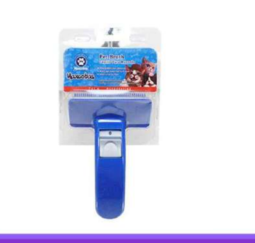 CEPILLO P/MASCOTA C/BOTON MX-376