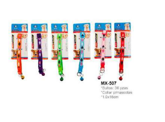 COLLAR P/MASCOTA 1.0X16CM MX-507