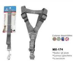 CORREA C/PECHERA MAXCOTAS 2.0X120CM MX-174