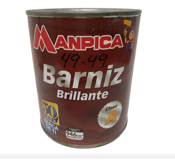 BARNIZ MANPICA 1/4GL TRANSPARENTE
