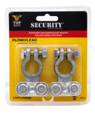 BORNES P/BATERIA SECURITY 2UND