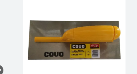 PALUSTRA DE ALBAÑIL COVO LISA M/PLASTICO 