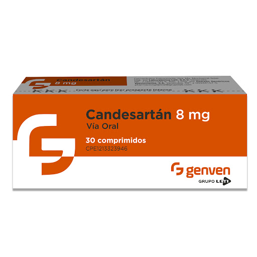 CANDESARTAN 8MG X 30COMP GENVEN