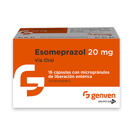 ESOMEPRAZOL 20MG X 16CAPS GENVEN