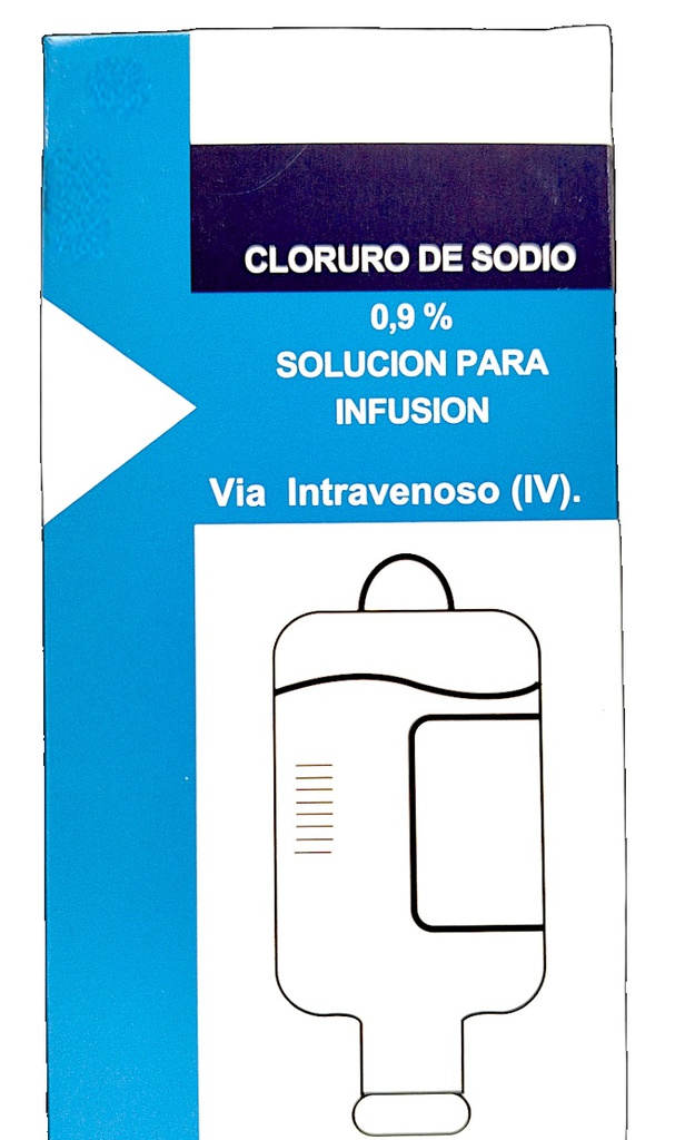 CLORURO DE SODIO 0,9% X 500ML BLUEMEDICAL
