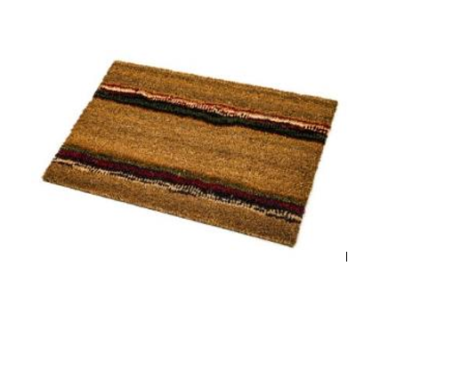 ALFOMBRA COCO 40X60CM F VINIL RAYAS