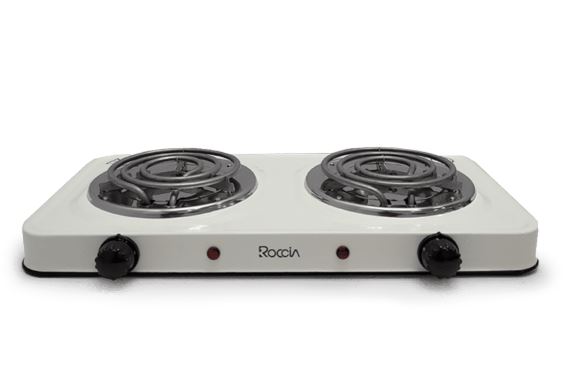 COCINA ROCCIA 2 HORNILLAS ESPIRAL