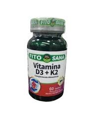 VITAMINA D3+K2 450UI 50MCG X 60CAPS FITOSANA