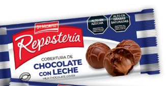 CHOCOLATE ST MORITZ 100GR LECHE COBERTURA***