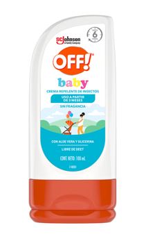 REPELENTE OFF 100ML BABY CREMA