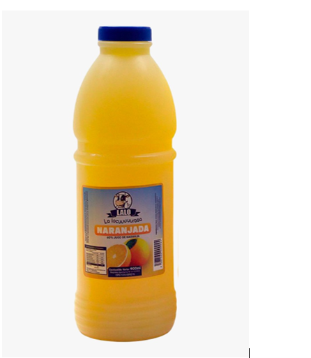 JUGO LALO 900ML NARANJA