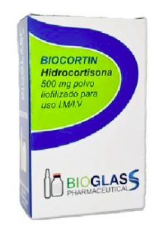 BIOCORTIN 500MG I.M I.V BIOGLAS