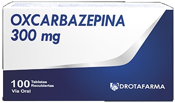 OXCARBAZEPINA 300MG X 10TABL DROTAFARMA