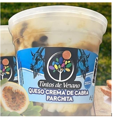 QUESO CREMA TINTOS DE VERANO 200GR PARCHITA